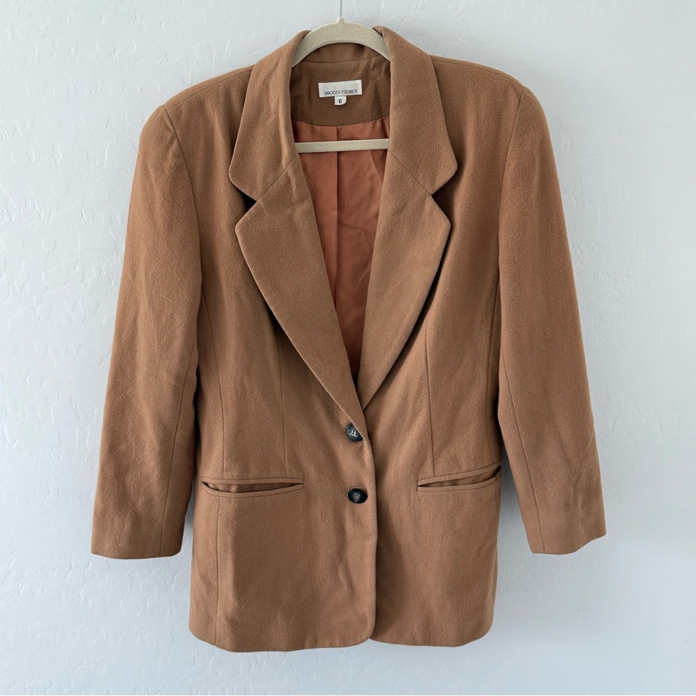 Vintage Cashmere & Wool Blazer